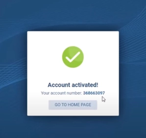 Congratulations, your account is ready_1xbet